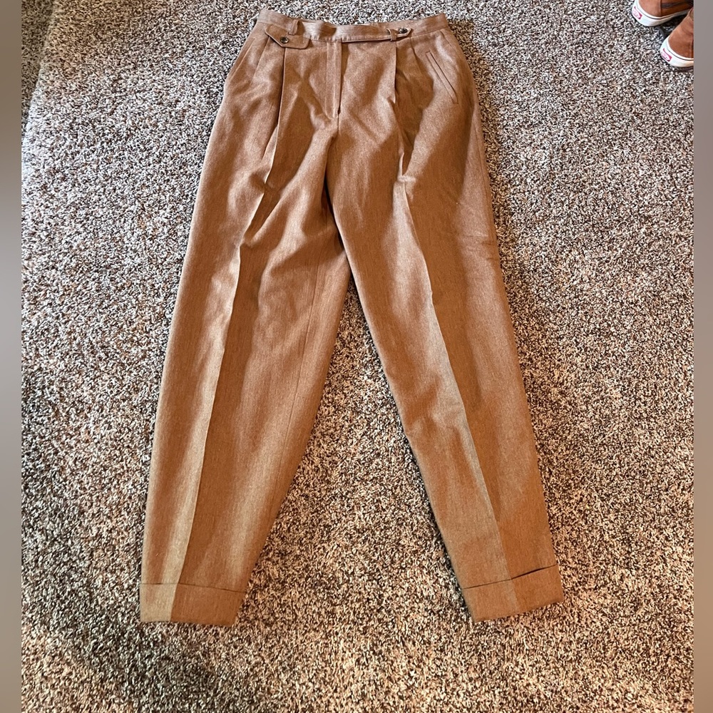 Vintage Ralph Lauren High-Waist Wool Trouser